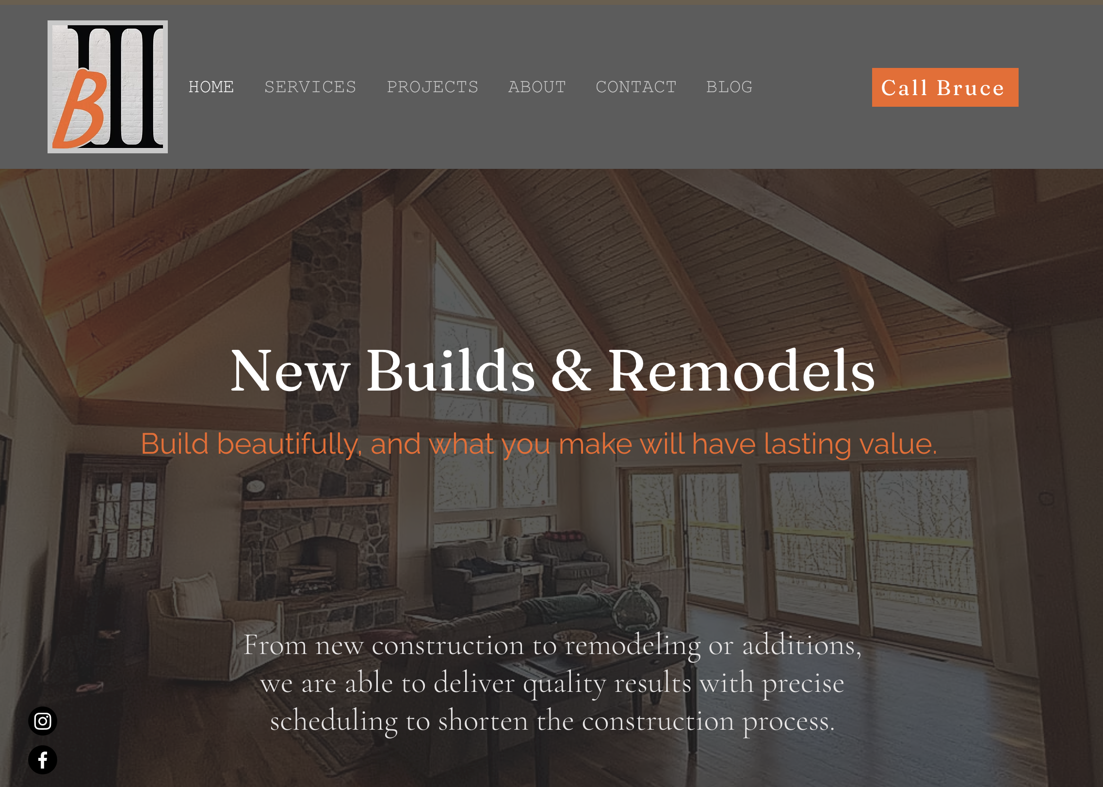 B Three Construction | Digital Marketing Client